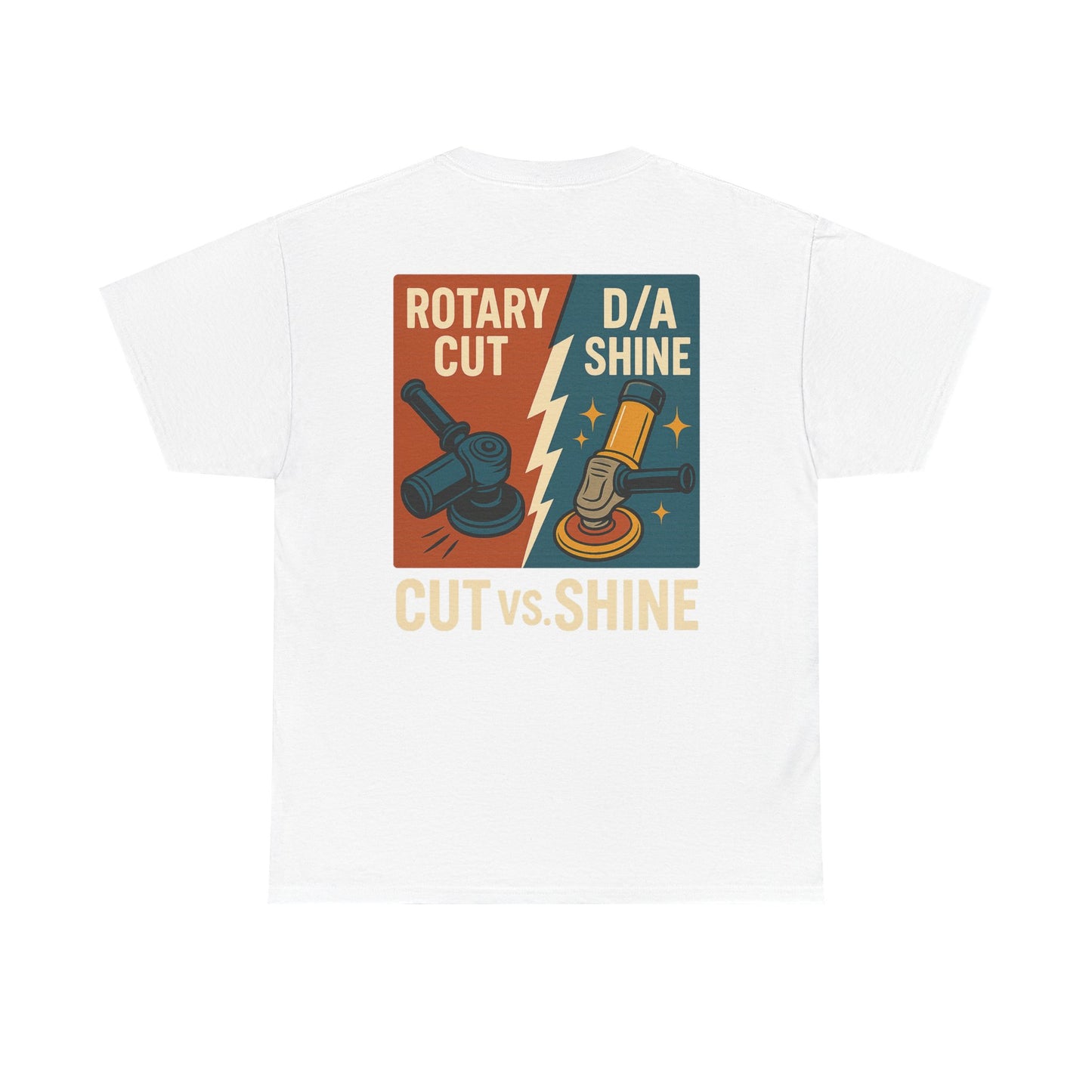 Rotary Grit vs. D/A Finesse – Retro Detailer's Tee
