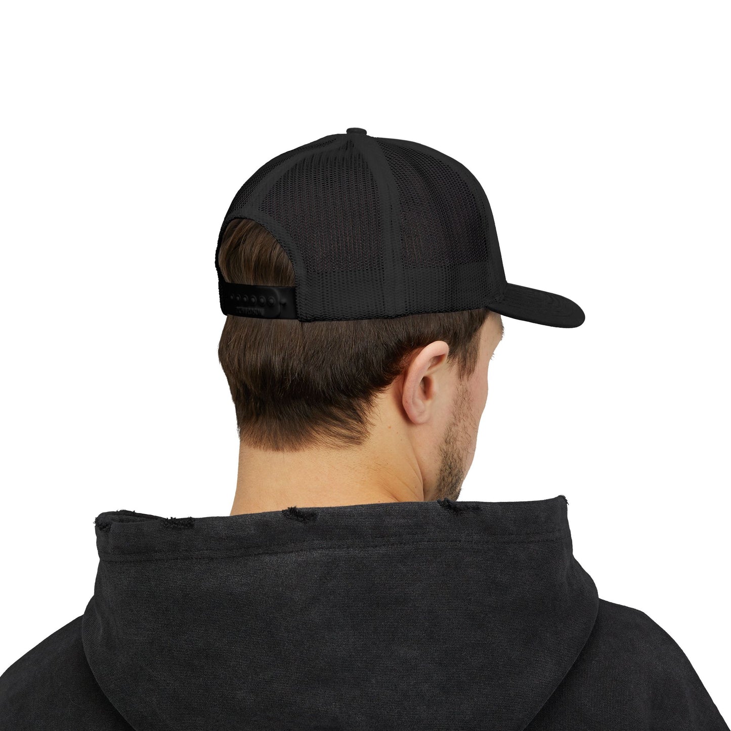 Gray & White Mesh Trucker Hat | OnlyDetailers Logo