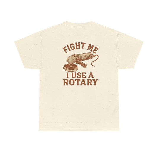 "Fight Me – I Use a Rotary" | Vintage Detailer Tee