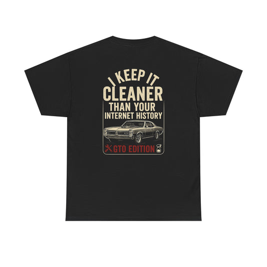 GTO Edition Car Detailing Tee – Keep It Cleaner Shirt
