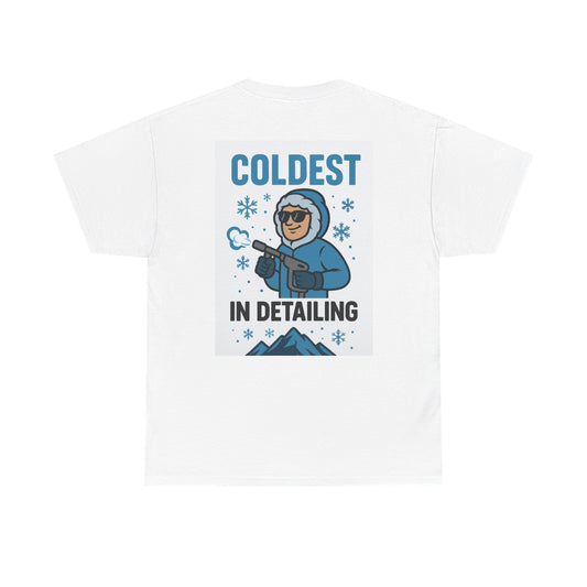 Coldest Job in Detailing Tee – Dry Ice Blasting Shirt for Car Care Pros