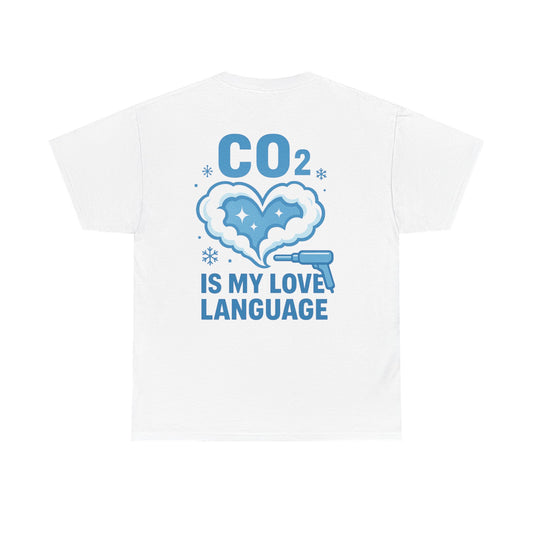 CO₂ Is My Love Language – Dry Ice Blasting T-Shirt