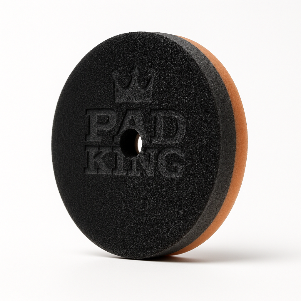 3" Gold Foam Polishing Pad | Velcro Back | Pad King