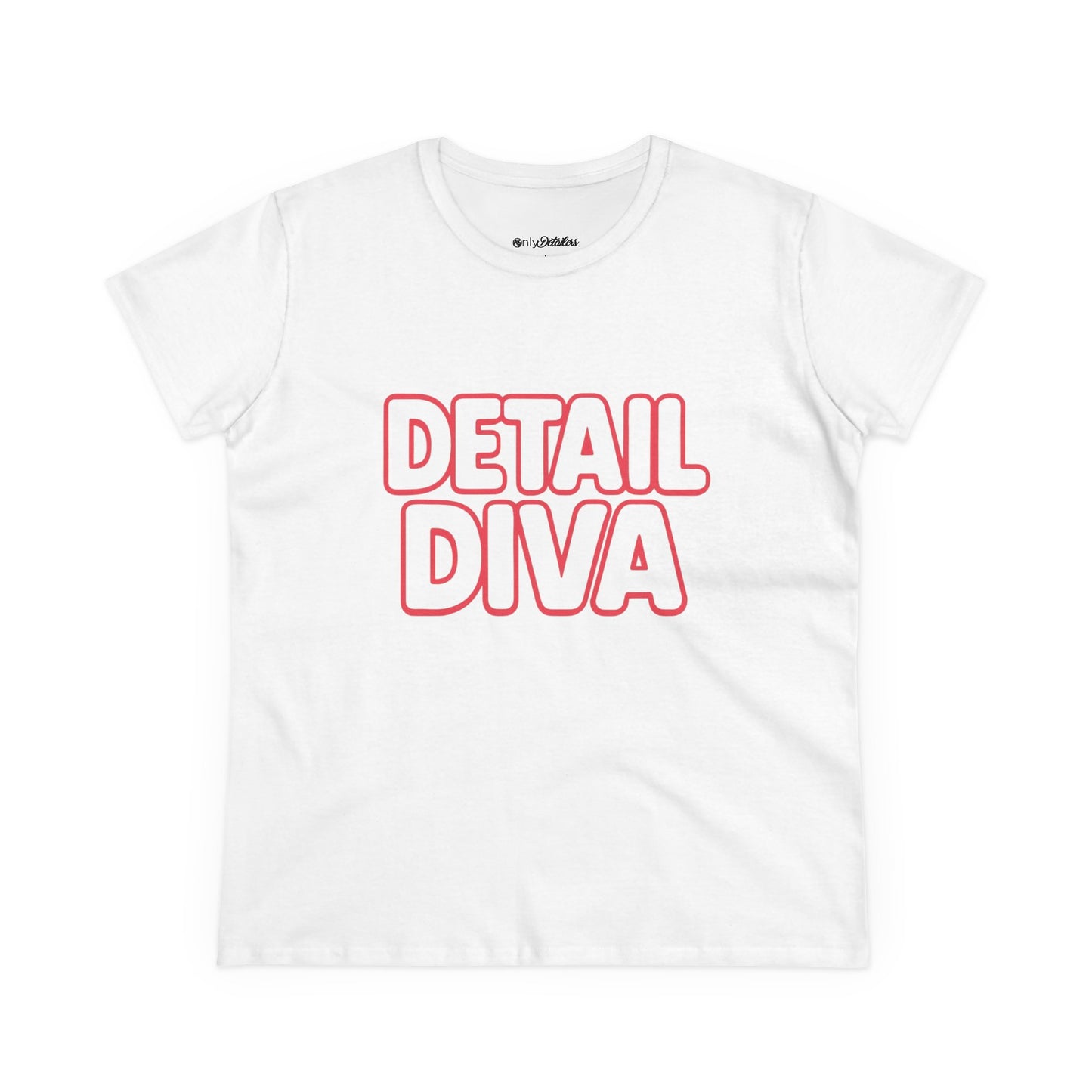 Detail Diva Women’s Car Detailing T-Shirt – Auto Detailing Apparel for Car Girls