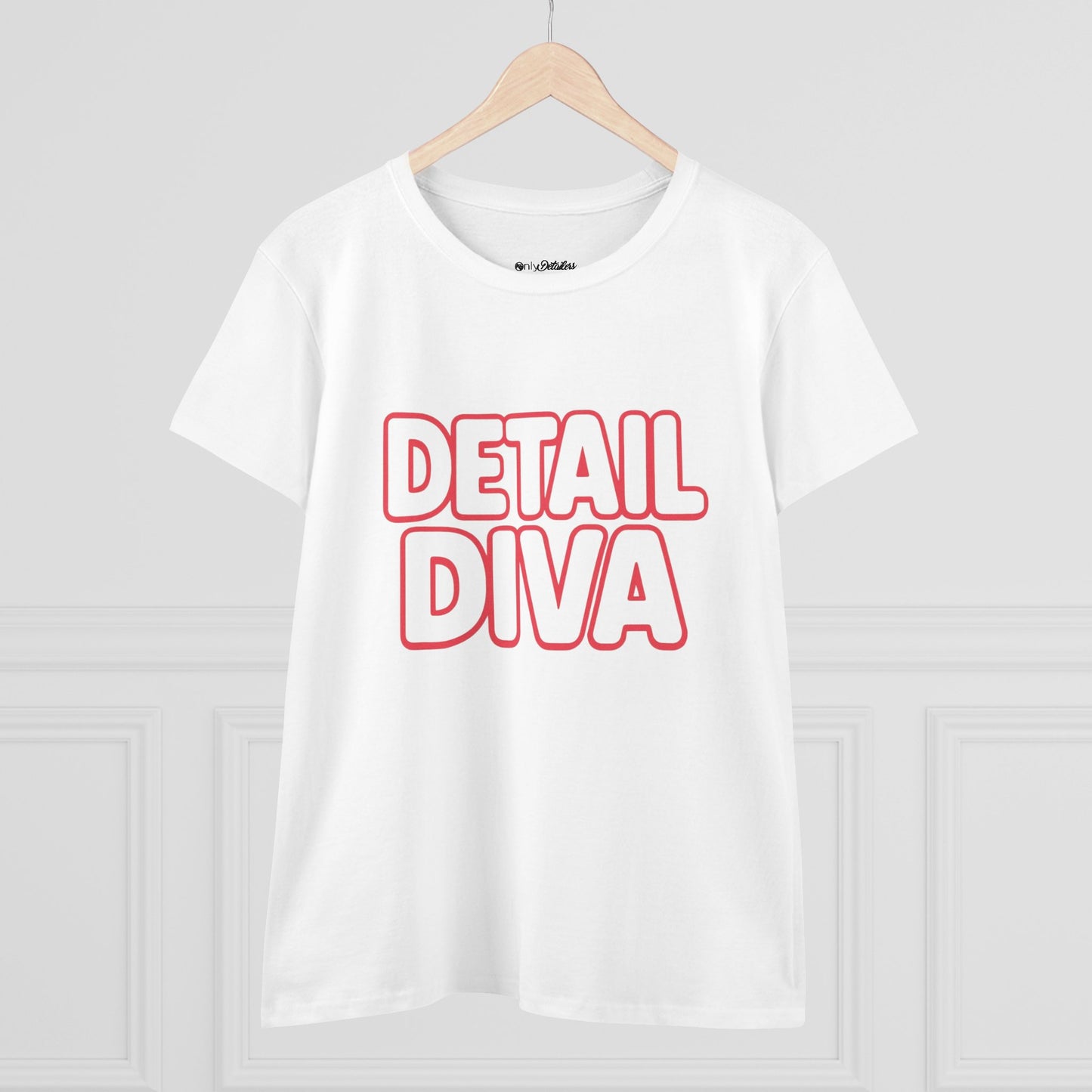 Detail Diva Women’s Car Detailing T-Shirt – Auto Detailing Apparel for Car Girls