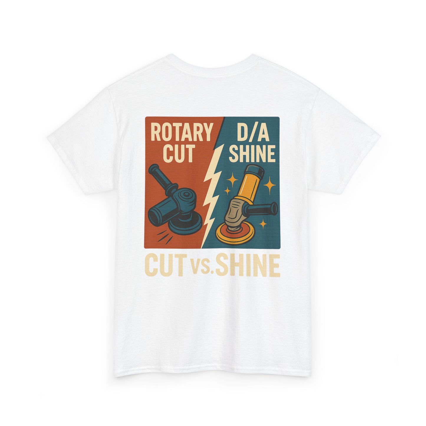 Rotary Grit vs. D/A Finesse – Retro Detailer's Tee