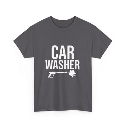Car Washer T-Shirt – Funny Auto Detailing Pressure Washer Graphic Tee