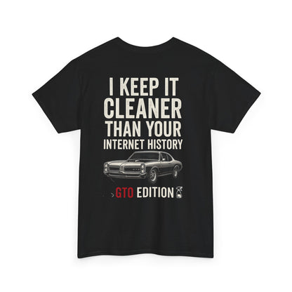 GTO Edition Car Detailing T-Shirt | Keep It Cleaner Tee