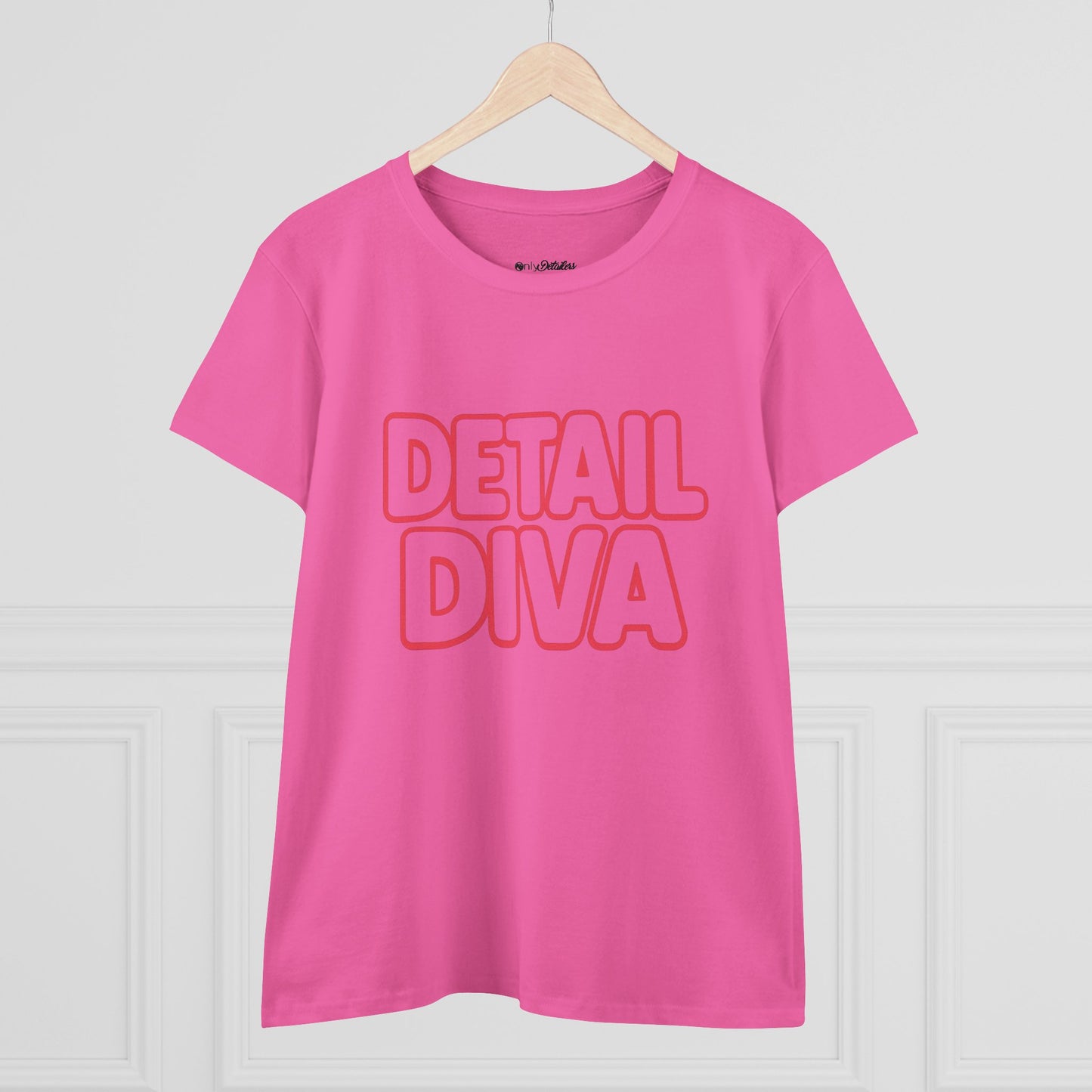 Detail Diva Women’s Car Detailing T-Shirt – Auto Detailing Apparel for Car Girls