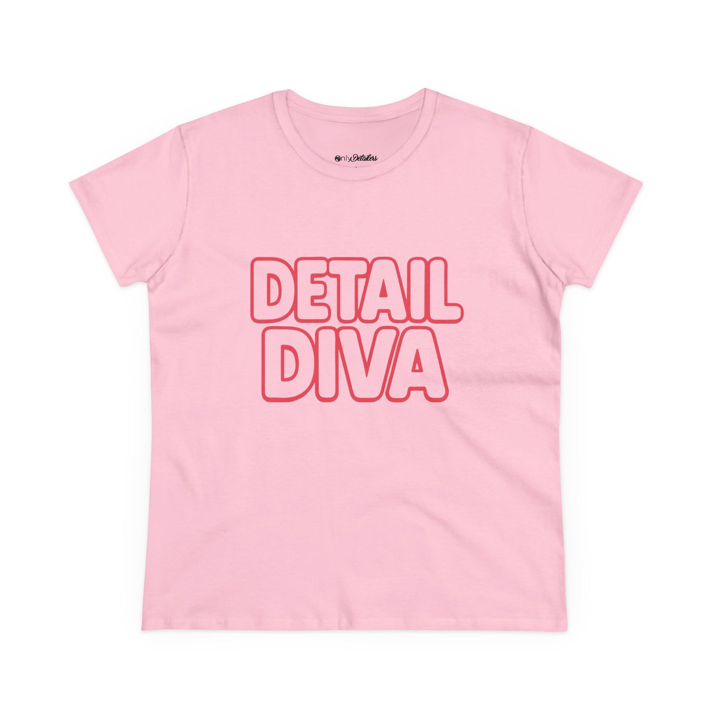 Detail Diva Women’s Car Detailing T-Shirt – Auto Detailing Apparel for Car Girls