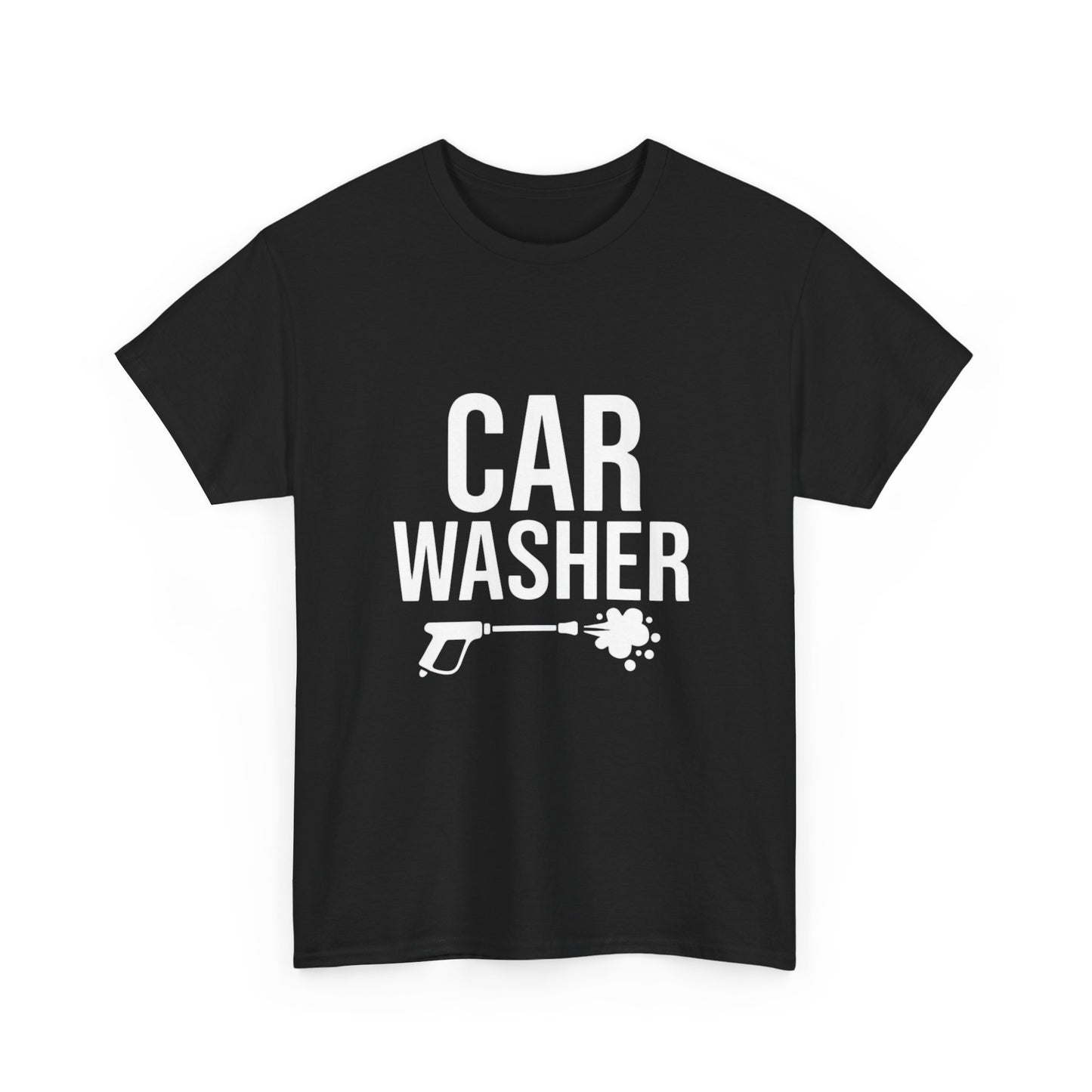 Car Washer T-Shirt – Funny Auto Detailing Pressure Washer Graphic Tee
