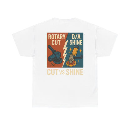 Rotary Grit vs. D/A Finesse – Retro Detailer's Tee