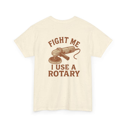 "Fight Me – I Use a Rotary" | Vintage Detailer Tee