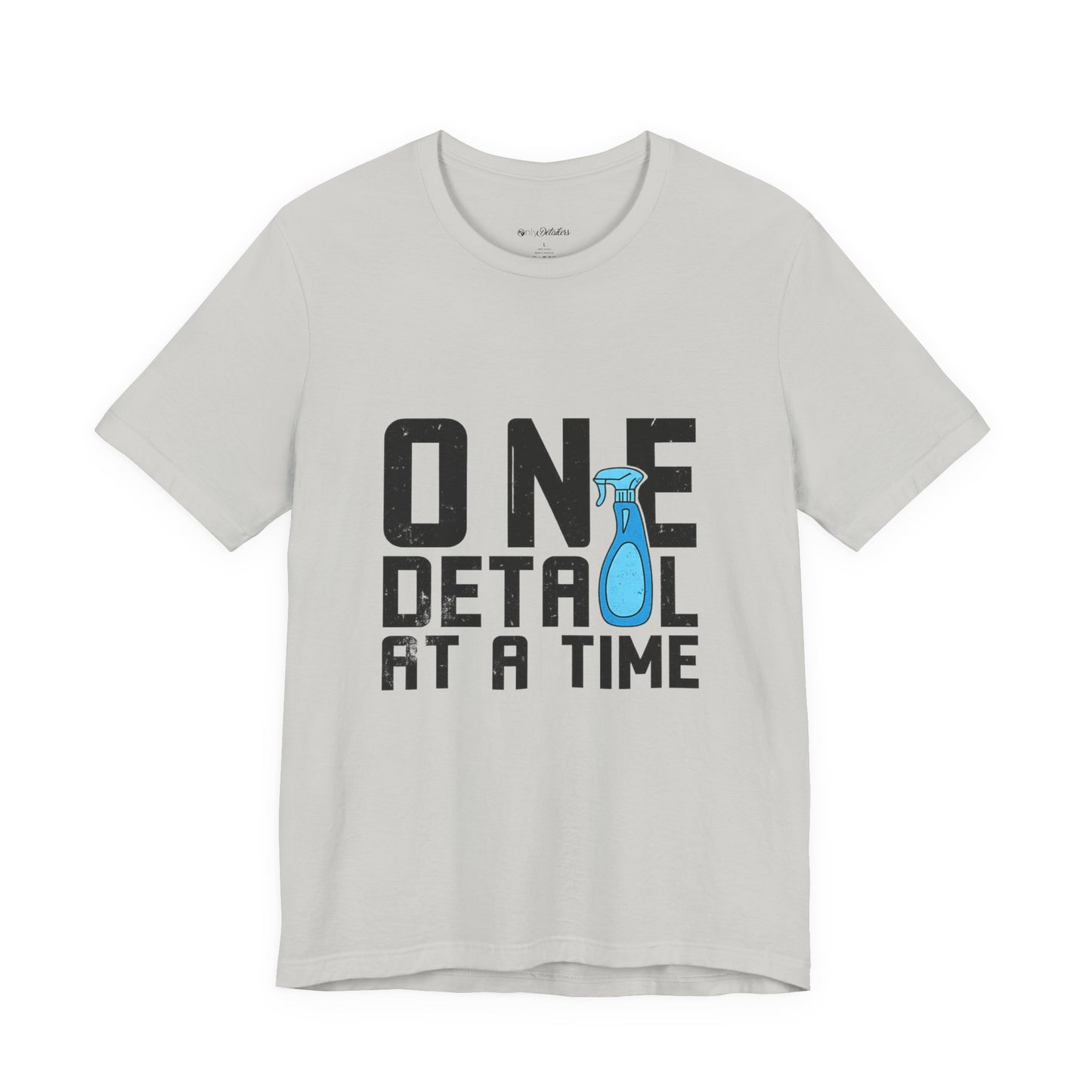 One Detail at a Time T-Shirt | Funny Car Detailer Gift | Auto Detailing Shirt for Car Wash & Clean Freaks