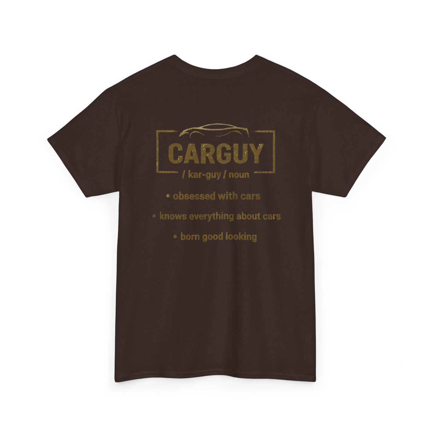 Car Guy T-Shirt — 'CarGuy' Graphic Tee for Auto Enthusiasts