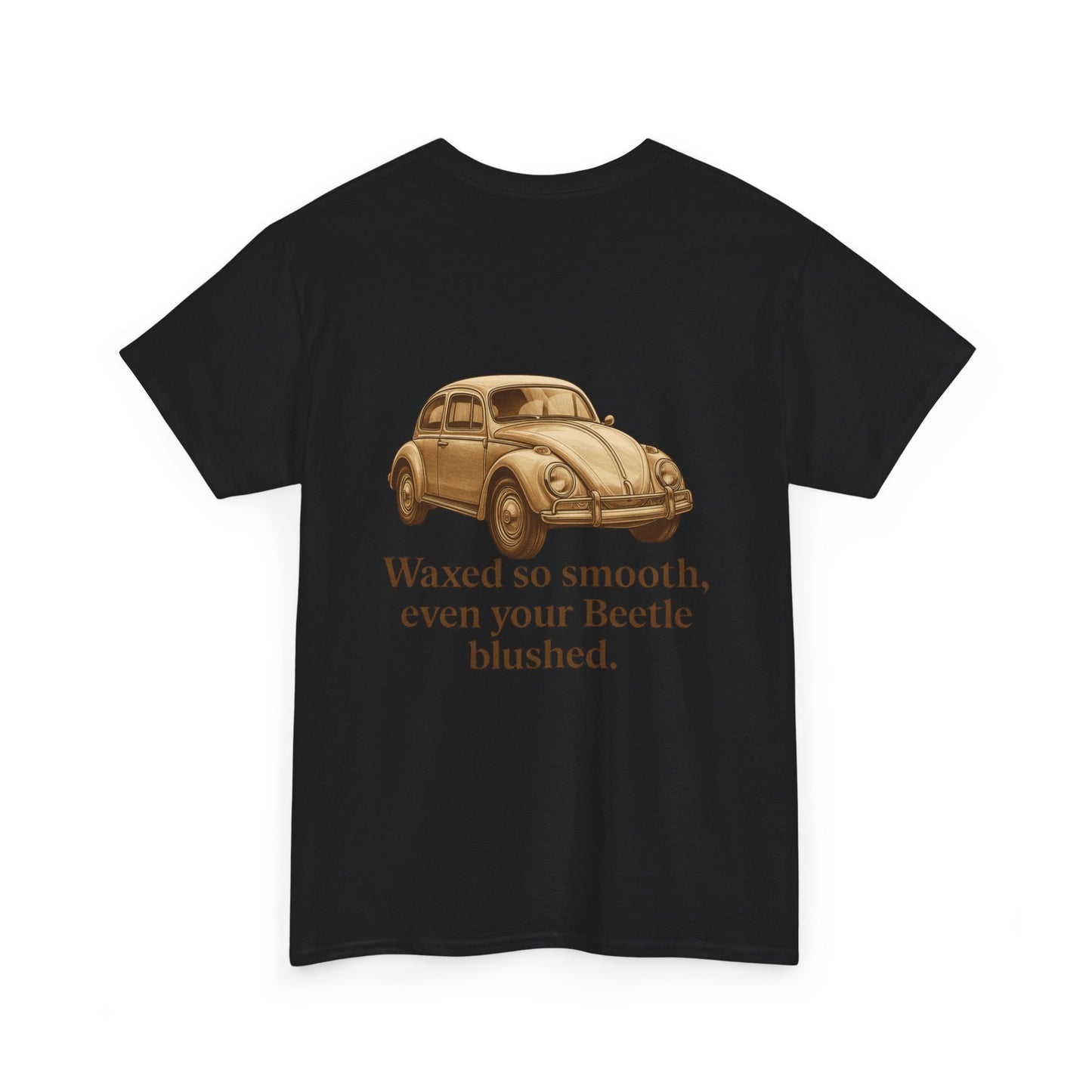 Waxed So Smooth Beetle Shirt – Funny VW Bug T-Shirt – Classic Car Humor Tee