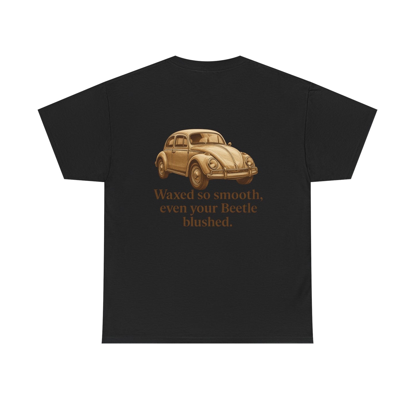Waxed So Smooth Beetle Shirt – Funny VW Bug T-Shirt – Classic Car Humor Tee