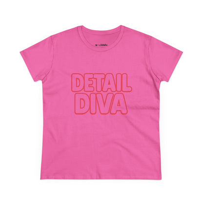 Detail Diva Women’s Car Detailing T-Shirt – Auto Detailing Apparel for Car Girls