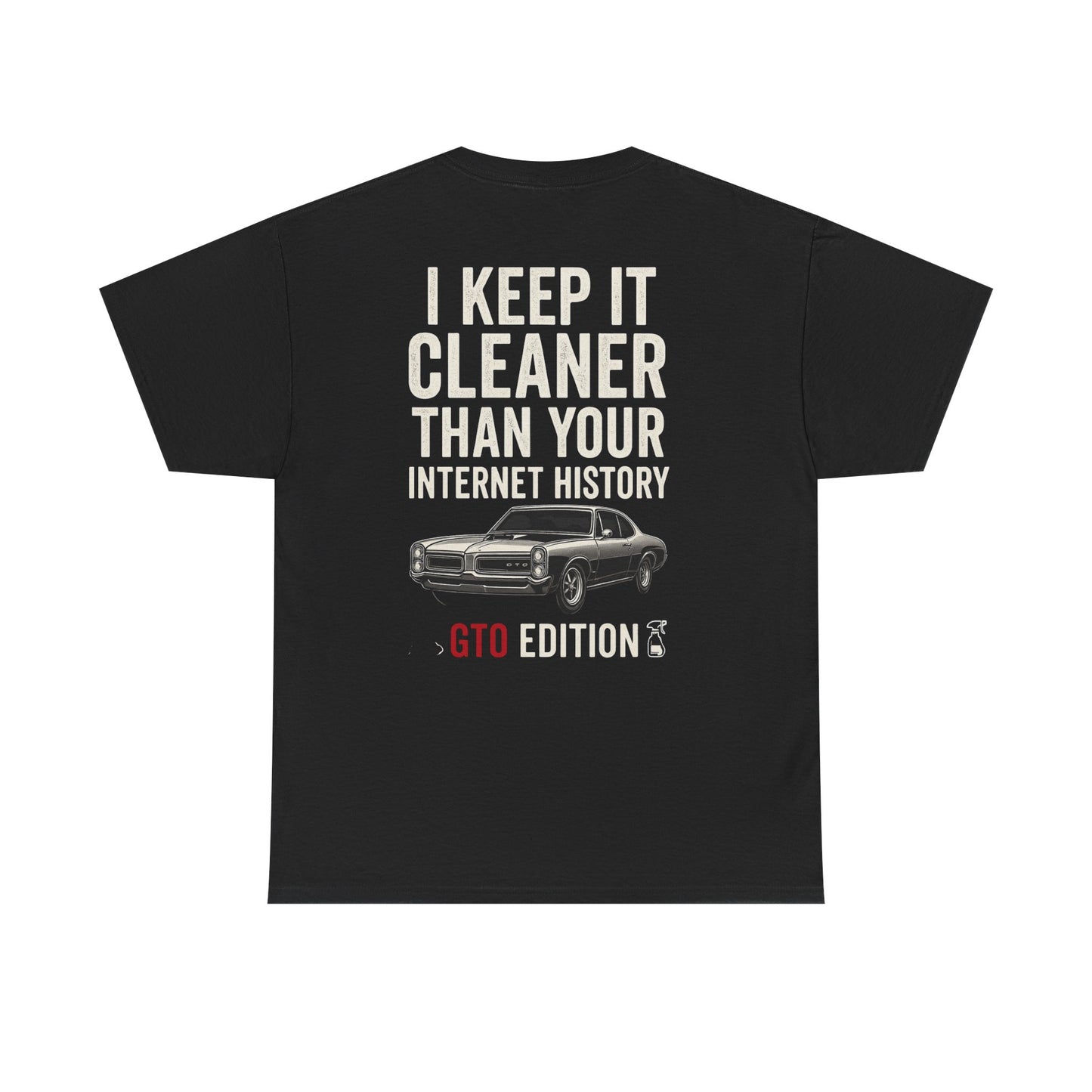 GTO Edition Car Detailing T-Shirt | Keep It Cleaner Tee