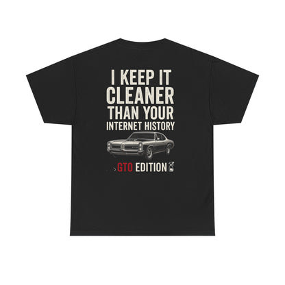 GTO Edition Car Detailing T-Shirt | Keep It Cleaner Tee
