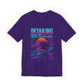 Retro Car Detailing T-Shirt | Funny Quick Wash Crime Scene Cleanup Tee