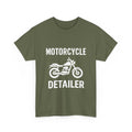 Motorcycle Detailer T-Shirt – Bike Cleaning & Polishing Crew Tee