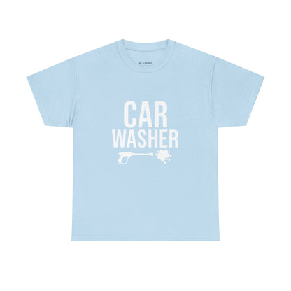 Car Washer T-Shirt – Funny Auto Detailing Pressure Washer Graphic Tee