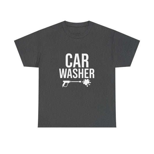 Car Washer T-Shirt – Funny Auto Detailing Pressure Washer Graphic Tee