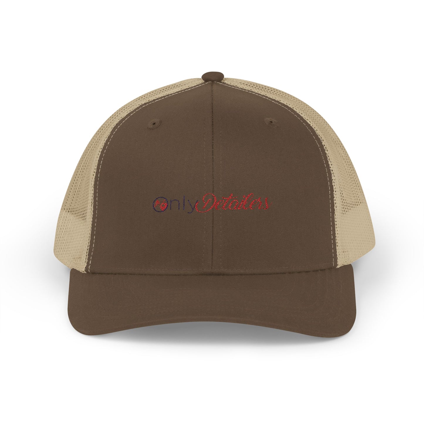 Gray & White Mesh Trucker Hat | OnlyDetailers Logo