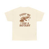 "Fight Me – I Use a Rotary" | Vintage Detailer Tee