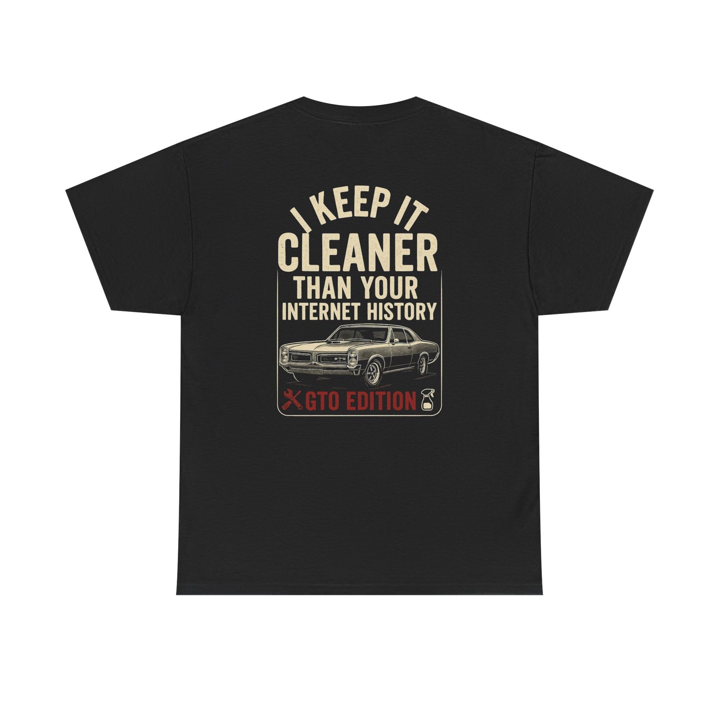 GTO Edition Car Detailing Tee – Keep It Cleaner Shirt