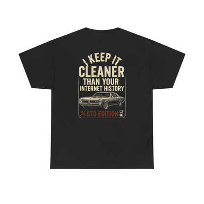 GTO Edition Car Detailing Tee – Keep It Cleaner Shirt