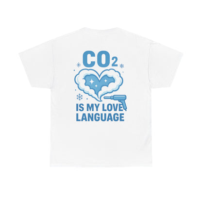 CO₂ Is My Love Language – Dry Ice Blasting T-Shirt