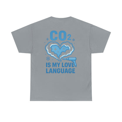 CO₂ Is My Love Language – Dry Ice Blasting T-Shirt