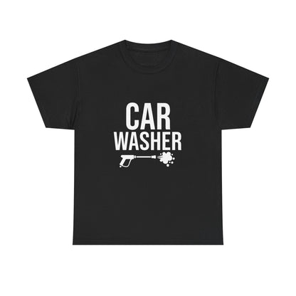 Car Washer T-Shirt – Funny Auto Detailing Pressure Washer Graphic Tee