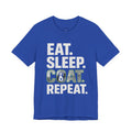 EAT SLEEP COAT REPEAT T-Shirt – Ceramic Coating Detailing Lifestyle Tee for Car Enthusiasts