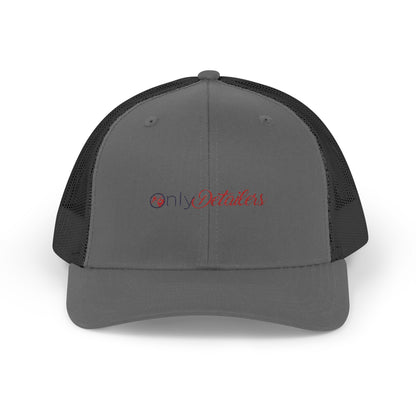 Gray & White Mesh Trucker Hat | OnlyDetailers Logo