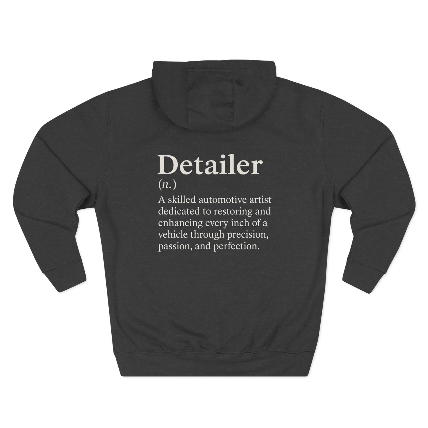 Detailer Definition Hoodie | Automotive Detailing Lifestyle Tee for Car Enthusiasts