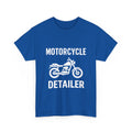 Motorcycle Detailer T-Shirt – Bike Cleaning & Polishing Crew Tee