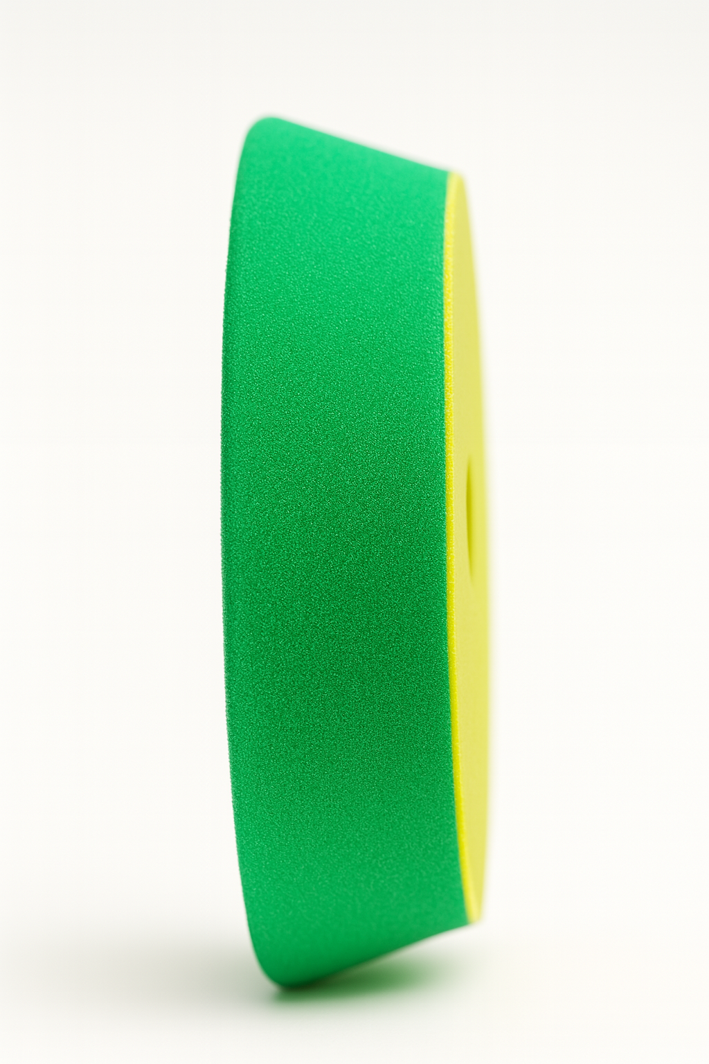 6.5" Green Foam Polishing Pad – Velcro Back | Pad King Paint Correction Pad