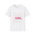 Yes I Buff Like a Girl T-Shirt – Funny Car Detailing Shirt for Women