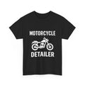 Motorcycle Detailer T-Shirt – Bike Cleaning & Polishing Crew Tee