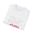 Yes I Buff Like a Girl T-Shirt – Funny Car Detailing Shirt for Women