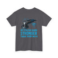 My Polish Game Stronger Than Your Wi-Fi | Funny Auto Detailer T-Shirt for Car Guys & Polishing Pros