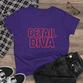 Detail Diva Women’s Car Detailing T-Shirt – Auto Detailing Apparel for Car Girls