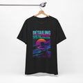 Retro Car Detailing T-Shirt | Funny Quick Wash Crime Scene Cleanup Tee