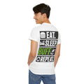 EAT. SLEEP. BUFF. REPEAT. | Funny Car Detailing T-Shirt for Auto Detailers & Car Lovers